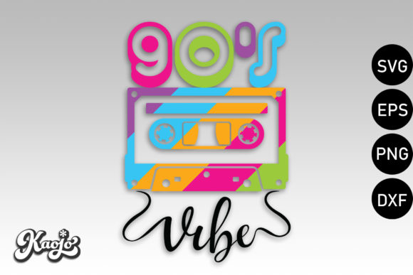90s Vibe, Retro Cassette Tape