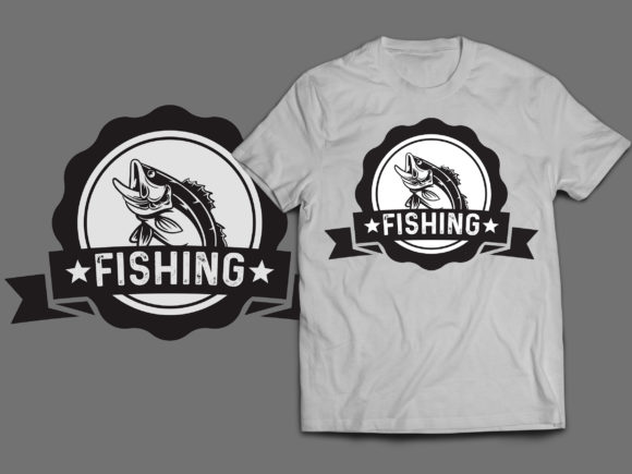 Fishing Retro T Shirt Design