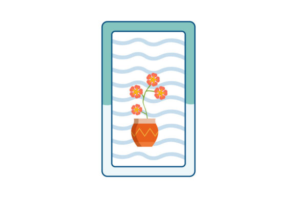 Flower Retro Decoration Illustration Art