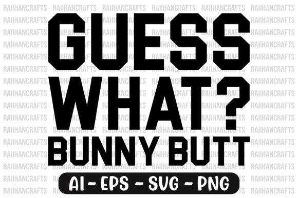 Guess What Bunny Butt Retro T-shirt