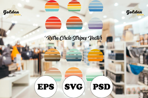 Retro Colorful Circles