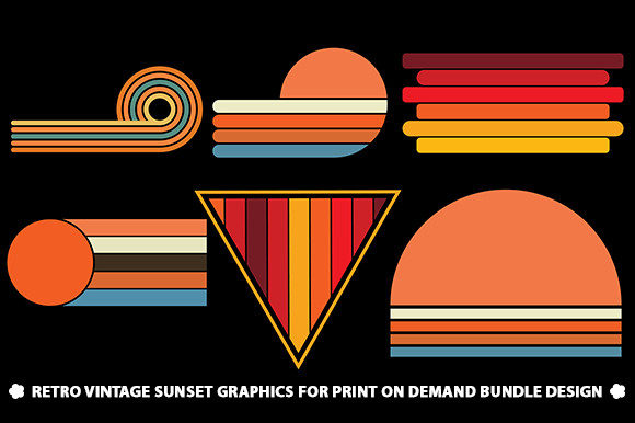 Retro-Vintage-Sunset-Graphics-for-POD